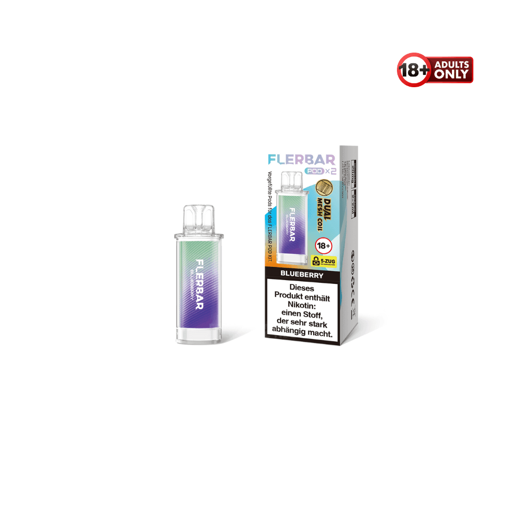 Flerbar Prefilled Pod Blueberry - EdenVape24